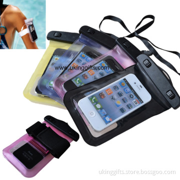 Waterproof Bag for Mobile Phone with Arm Belt
